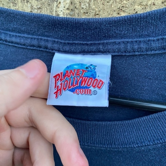 Vintage 1998 Planet Hollywood Shirt Large - Picture 7 of 9